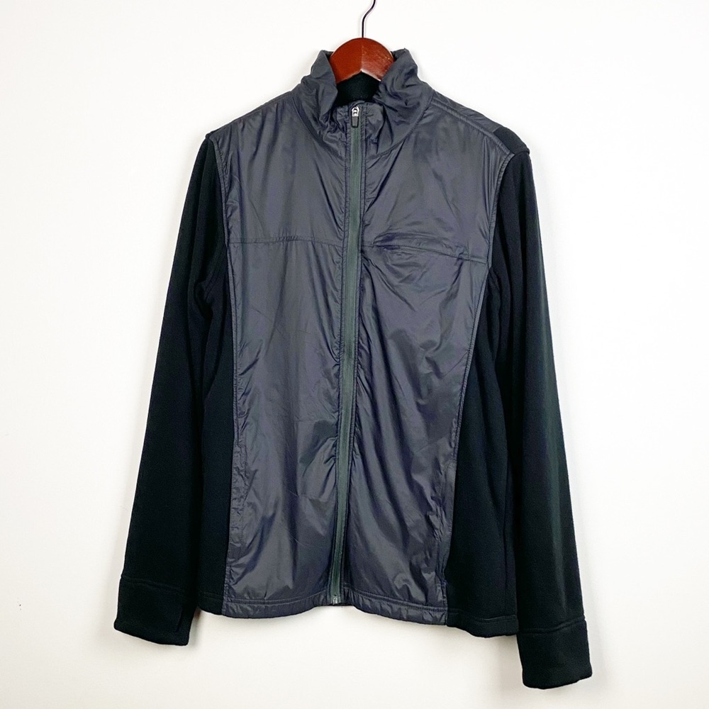 Men's Black and Gray Performance Jacket